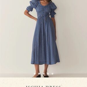 Doen Ischia Dress Cassis Check XXS